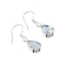 Shrieking Violet Real Flower Forget Me Not Drop Earrings FE01