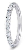 Round Brilliant Cut French Pave / Fish Tail