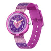 Flik Flak Stripy Glitter Kids Watch FPNP127