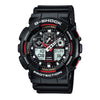 Casio G Shock Mens World Time Sports Watch GA-100-1A4ER