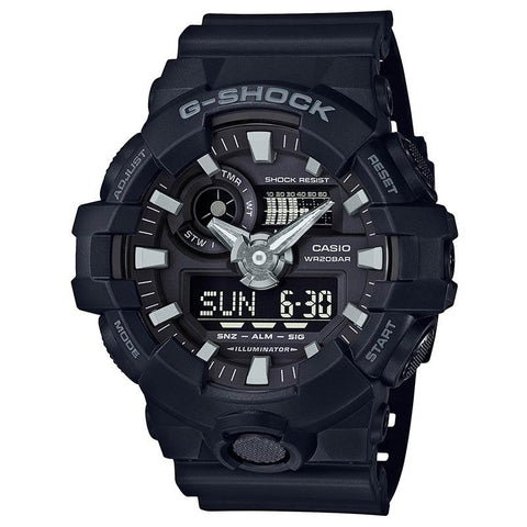 Casio G-Shock Black Men's Watch GA-700-1BER
