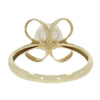 9ct Yellow Gold White Freshwater Pearl Dress Ring