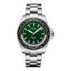 Rotary Henley Green Dial Stainless Steel Mens Watch GB05370/78