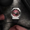 G-Shock Steel Solar and Bluetooth Watch Burgundy GBM-2100A-4BER | H&H