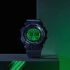 Casio G-Shock Black & Electro Green Series Digital Mens Watch GD-010BEG-1ER