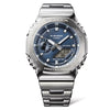 Casio G-Shock Steel Sky Navy Blue Metallic Dial Mens Watch GM-2110D-2BER