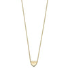 9ct Yellow Gold Heart Necklace GN309
