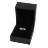 9ct Yellow and White Gold Feather Ring