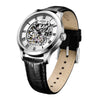 Rotary Greenwich Automatic Leather Strap Mens Watch GS02940/06