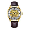 Rotary Greenwich Automatic Leather Strap Mens Watch GS02941/03
