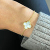 Four Leaf Clover Mother of Pearl Bracelet GVL001