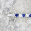 Ladies Sterling Silver Cubic Zirconia Bracelet GVL021