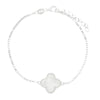 Four Leaf Clover Mother of Pearl Bracelet GVL028