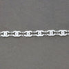 Sterling Silver Double C Link Bracelet GVL050