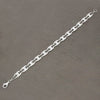 Sterling Silver Double C Link Bracelet GVL050