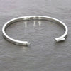 Ladies Sterling Silver Bangle GVL051