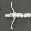 Ladies Sterling Silver White Cubic Zirconia Bracelet GVL074