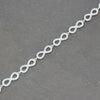 Sterling Silver Cubic Zirconia Infinity Bracelet GVL076