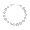 Ladies Sterling Silver Opalique Cubic Zirconia Bracelet GVL079