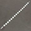 Ladies Sterling Silver Opalique Cubic Zirconia Bracelet GVL079