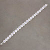 Ladies Sterling Silver Purple Cubic Zirconia Bracelet GVL080