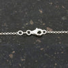 Sterling Silver Three Colour Ladies Triple Feather Necklace