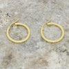 9ct Yellow Gold Hoop Earrings