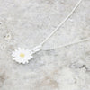 Sterling Silver Daisy Necklace