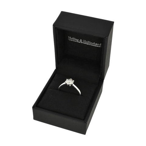 18ct White Gold 1.03ct Diamond Solitaire Ring