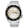Seiko 5 Sports SKX SNZH Mens Watch in 'Formal White' HDB004K1