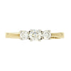 9ct Yellow Gold 0.56ct Diamond Graduated Trilogy Ring | H&H Jewellers