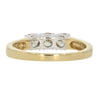 9ct Yellow Gold 0.72ct Diamond Trilogy Ring | H&H Family Jewellers