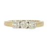9ct Yellow Gold 0.72ct Diamond Trilogy Ring | H&H Family Jewellers