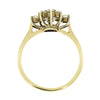 9ct Yellow Gold 0.52ct Brilliant Cut Diamond Cluster Ring