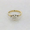 9ct Yellow Gold 0.52ct Brilliant Cut Diamond Cluster Ring