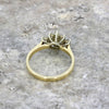 9ct Yellow Gold 0.52ct Brilliant Cut Diamond Cluster Ring