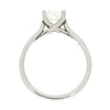 Platinum 1.05cts Solitaire Ring Princess Cut Centre Diamond | H&H