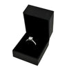 Palladium 0.90cts Solitaire Ring Brilliant Cut Diamond | H&H