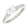 Pre Owned Hearts on Fire Platinum 0.80cts Diamond Solitaire Ring | H&H