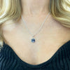 Derbyshire Blue John Hexagonal Pendant And Chain | H&H Family Jewellers