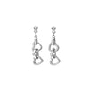 Hot Diamonds Triple Heart Drop Earrings DE702