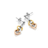 Hot Diamonds Triple Heart Drop Earrings DE703