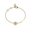 Guess 4G Crystal Coin Bracelet JUBB03125JWYGL