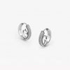 Guess G Logo Crystal Set Hoop Earrings JUBE03299JWRH