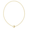 Guess T Bar Majorelle Gold Tone Necklace UBN05371G
