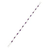 Purple Mohave Turquoise Sterling Silver Marquise Link Bracelet