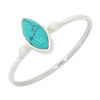 Turquoise Marquise Sterling Silver Ring