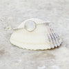 Rainbow Moonstone Sterling Silver Twisted Rope Ring