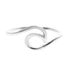 Sterling Silver Silhouette Wave Ring