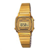 Casio Vintage Collection Gold Plated Digital Ladies Watch LA670WEGA-9EF